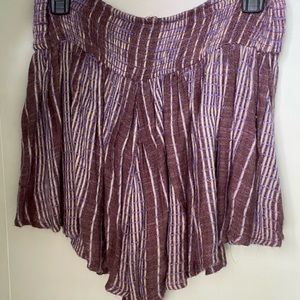 free people flowy shorts! size small